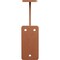 Ekena Millwork Bradford Steel Bracket, Hammered Copper 2"W x 7"D x 7"H BKTM02X07X07BRHCO - alternate 7